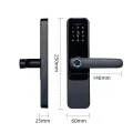 L19 Rechargeable Smart Fingerprint Door Lock thumbnail 4