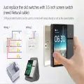 Smart Home Control Panel with Tuya Zigbee 3 Gang Wall Switches and LCD Screen thumbnail 5