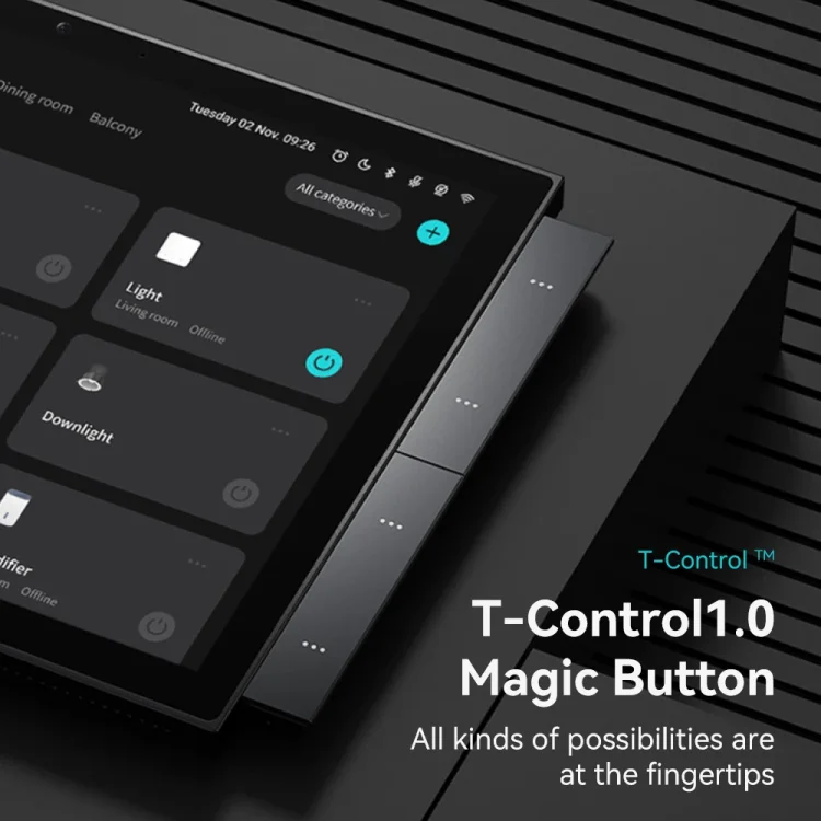 Tuya 10-inch Touch Screen Control Display for Smart home with Built in Alexa - ছবি 2