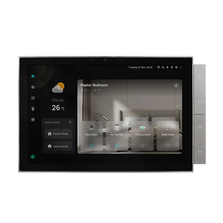 Tuya 10-inch Touch Screen Control Display for Smart home with Built in Alexa