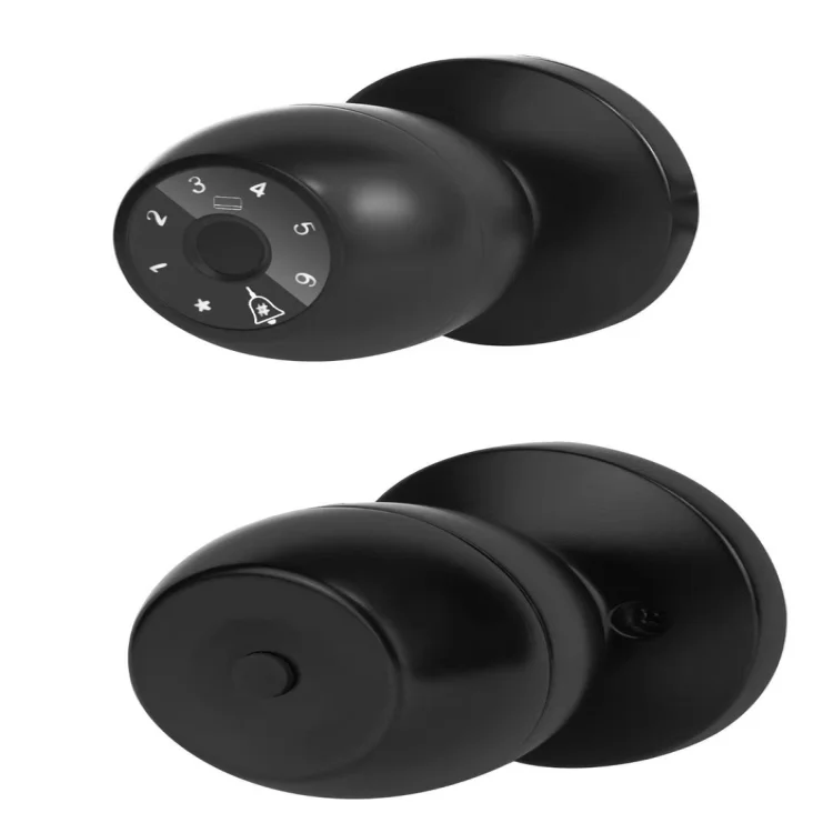 B3 WiFI Smart Bedroom Round Lock 5 Unlock Methods - ছবি 4