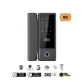 G2 Premium WiFi Smart Finger Print Glass Door Lock thumbnail 1