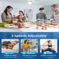 Intelligent Ceiling LED Fan Light with Remote thumbnail 4