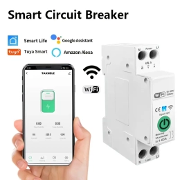 WiFi Smart Circuit Breaker with Power Monitoring