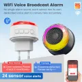 Tuya WiFi Smart Siren Alarm 110dB with Flashing Light thumbnail 4