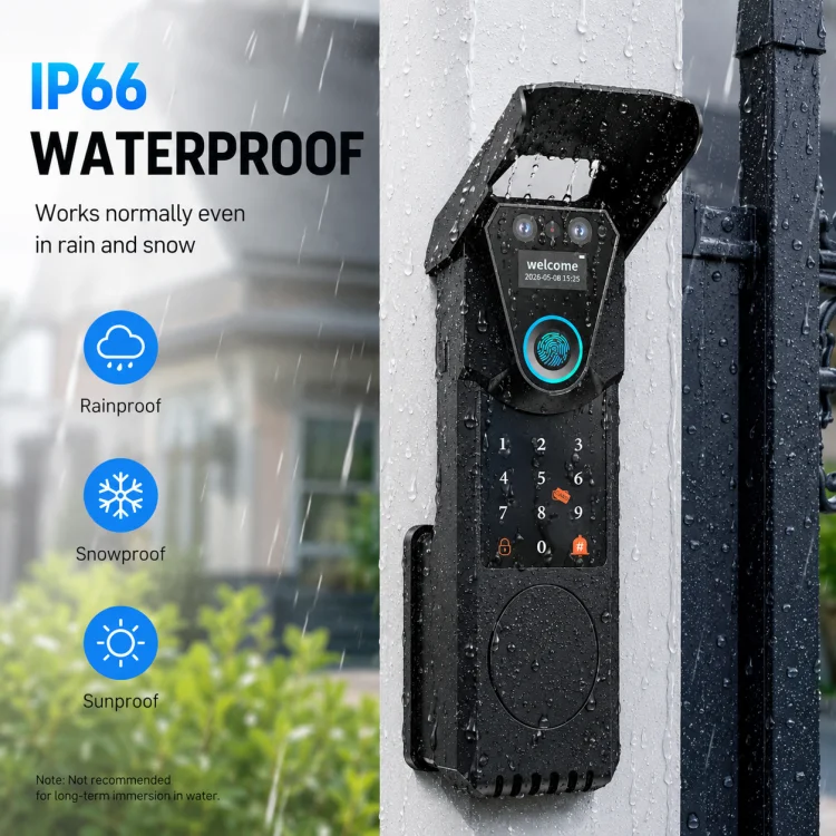 L3 Smart Metal Door Lock - ছবি 3